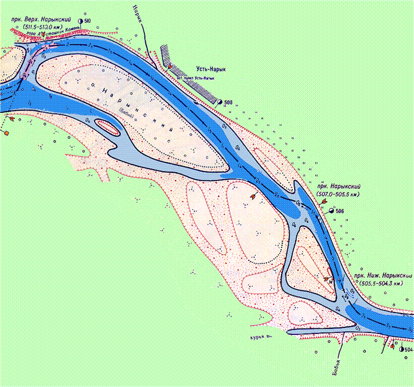 Карта глубин реки томь в кемерово