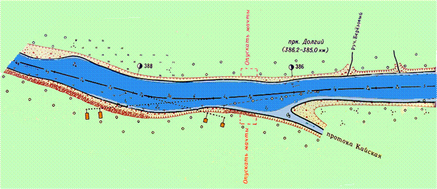 Лоцманская карта реки томь от устья до томска